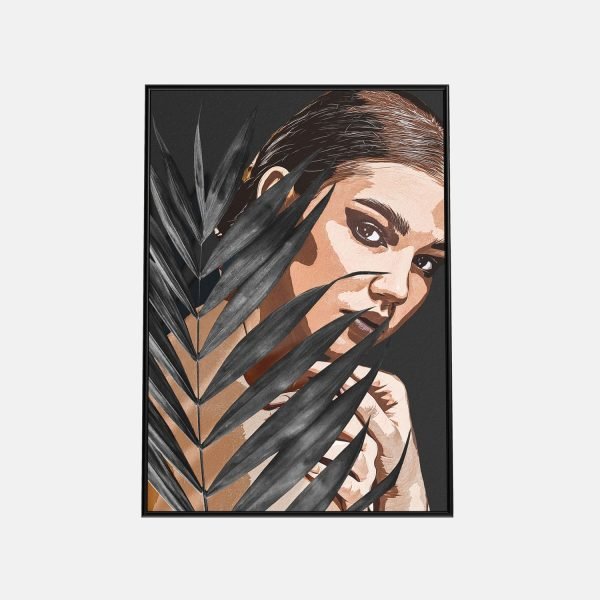 TAB00025-POSTER Portrait Botanique