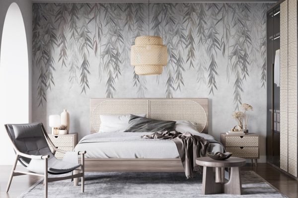 Papier peint Rideau de Lierre