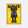 TAB00044-POSTER Yellow Kaws
