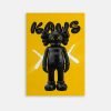 TAB00044-TOILE Yellow Kaws