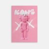 TAB00045-TOILE Pink Kaws