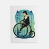 TAB00150-TOILE Cyclist Sketch