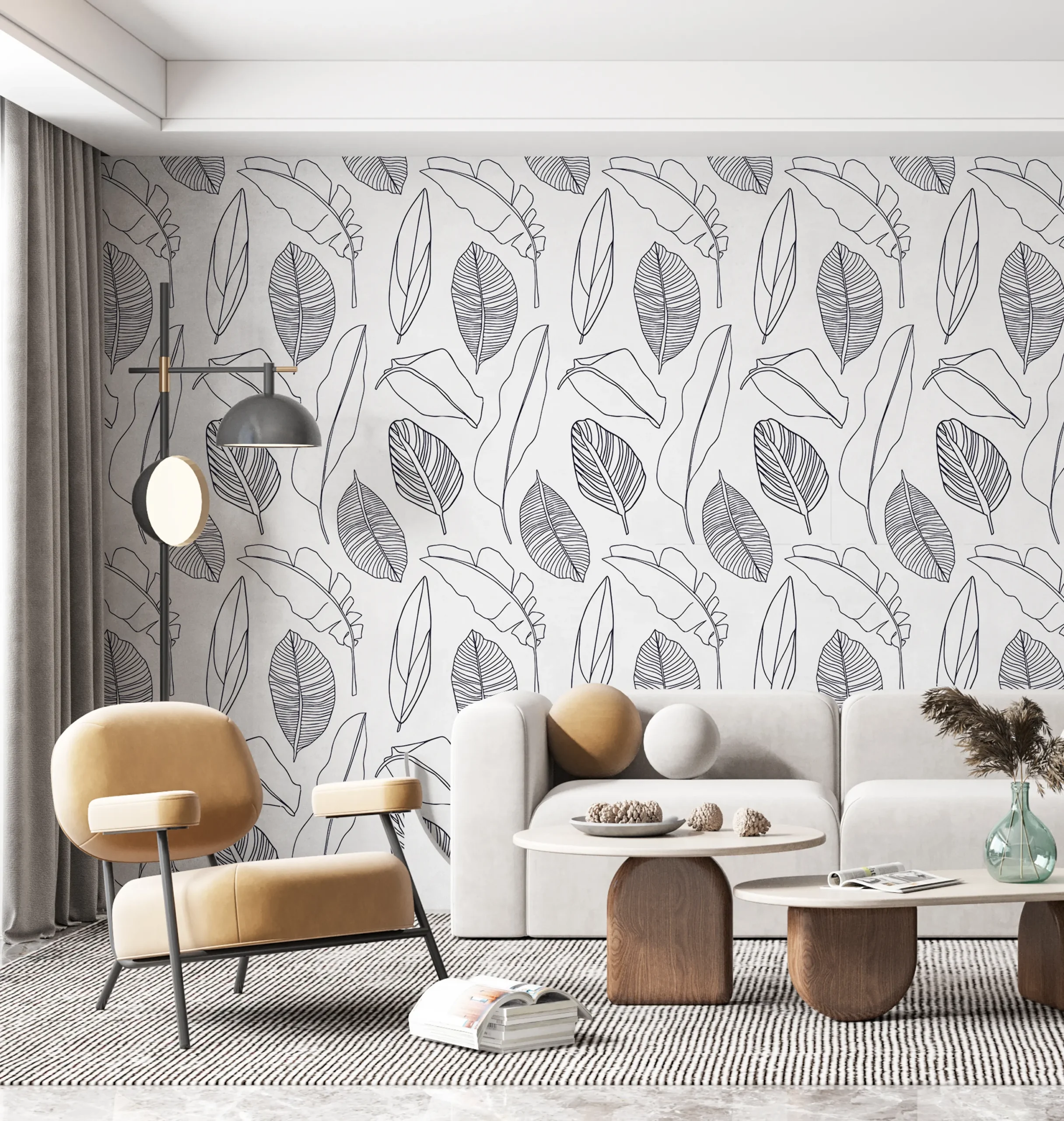 Papier peint Graphic Jungle