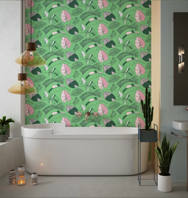 PP00044-WEB (1) Papier peint Tropical Pop 2