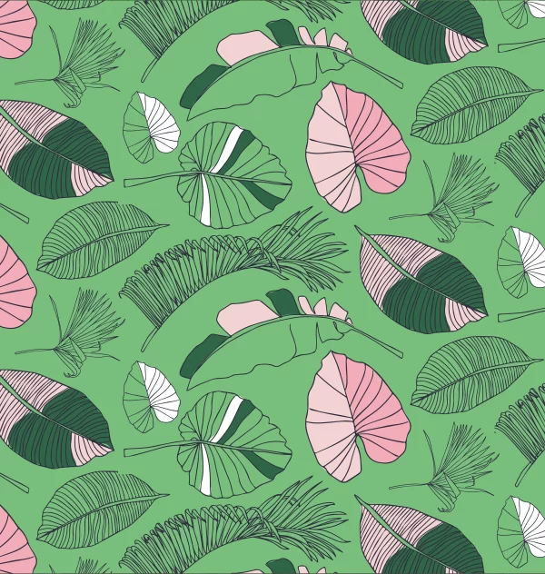 PP00044-WEB Papier peint Tropical Pop 2