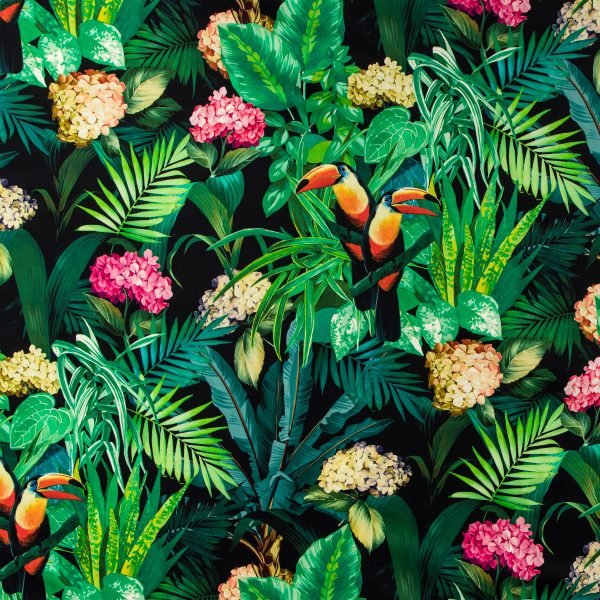 PP00051-WEB2 Papier Peint Fleurs Tropicales