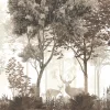 Papier peint Brume de Forêt