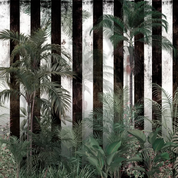 Papier Peint Jungle Panoramique 3