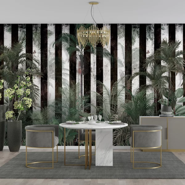 Papier Peint Jungle Panoramique 3