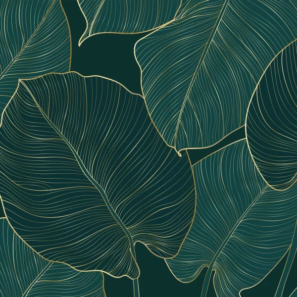 Papier Peint Motif Feuille Tropical