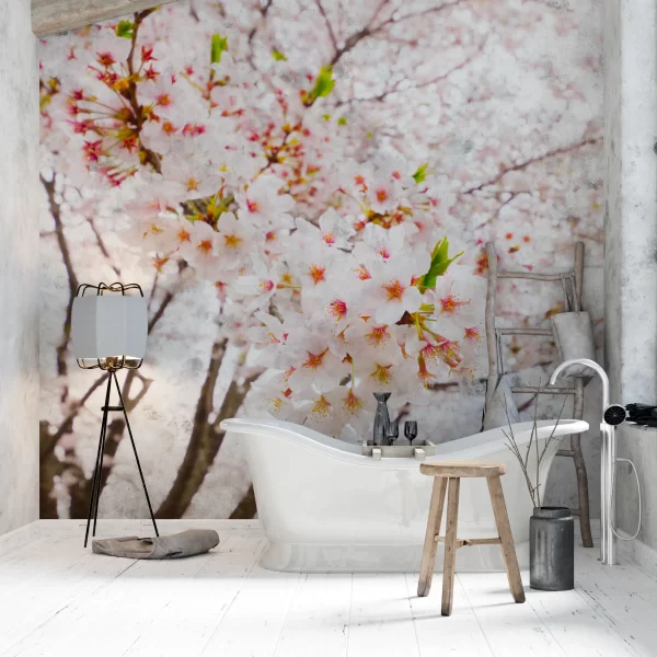 Papier Peint Fleur de Cerisier