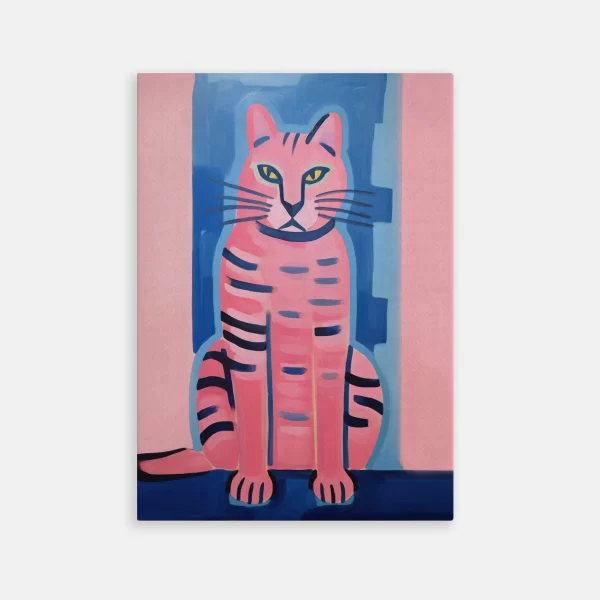 TAB00429-TOILE Chat Rose