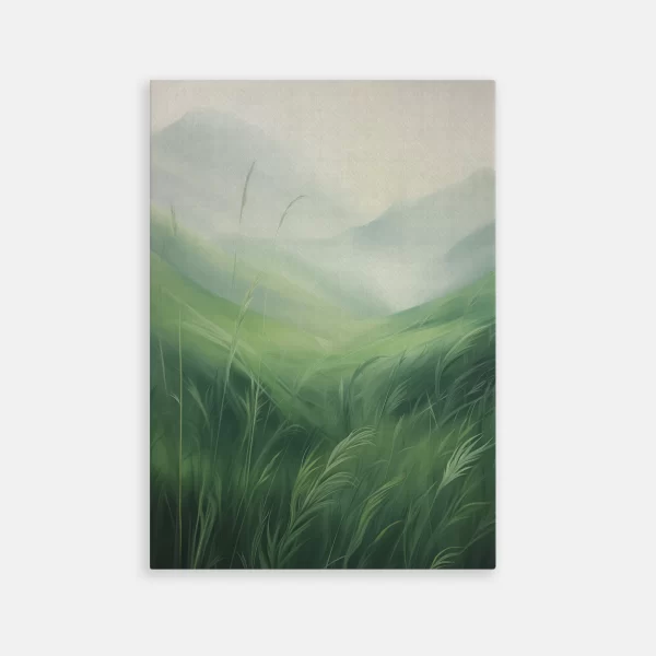 Paysage de Champ d'herbe