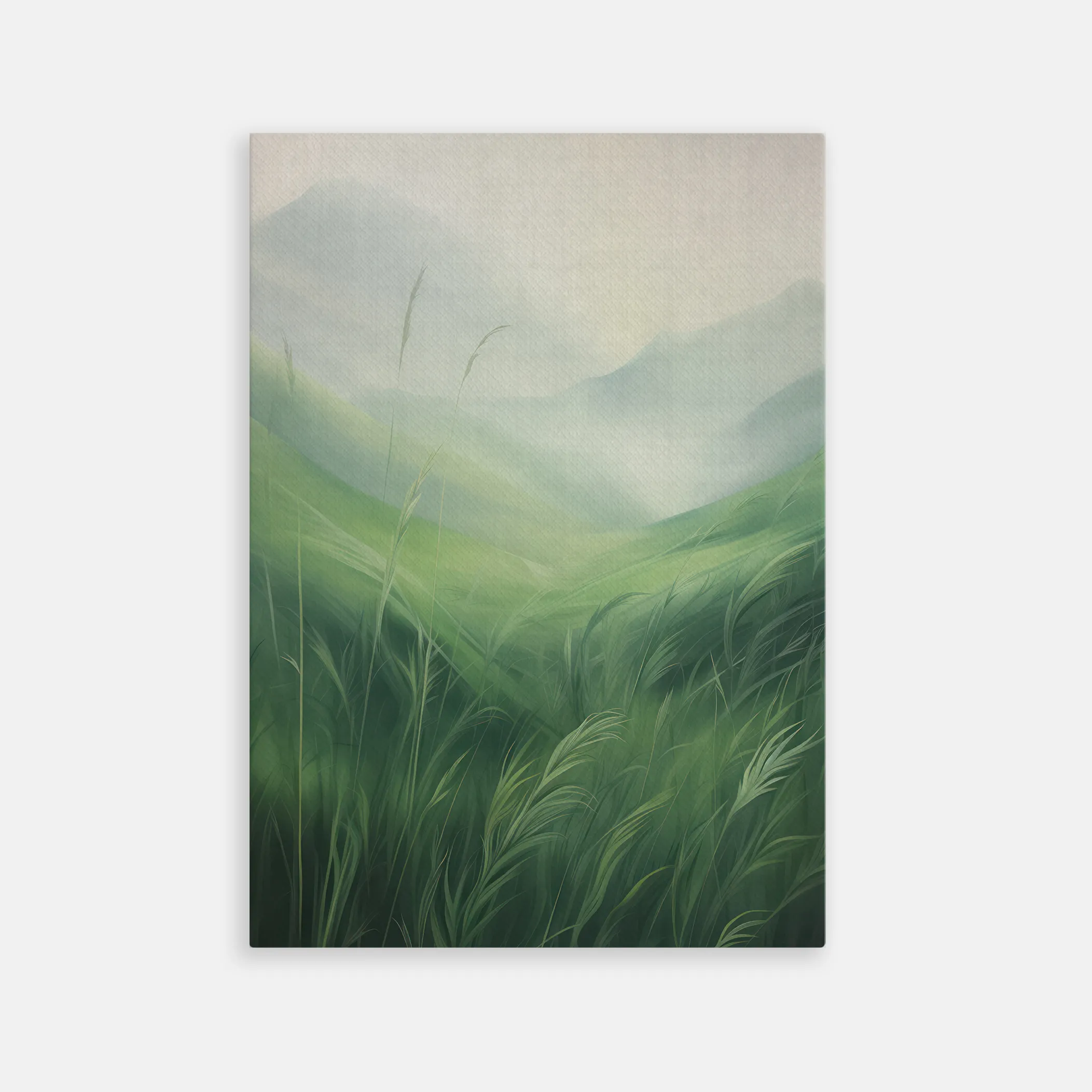 Paysage de Champ d'herbe