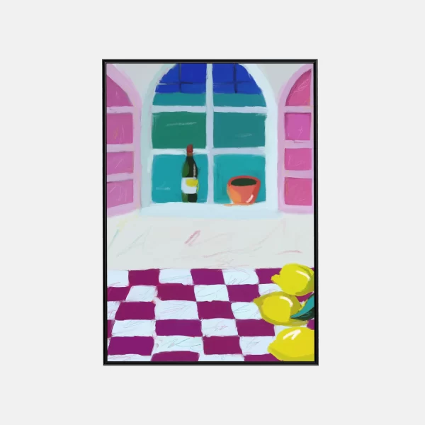 Fenêtre et Drap de Table