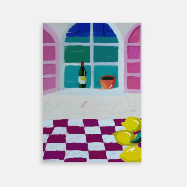 Fenêtre et Drap de Table