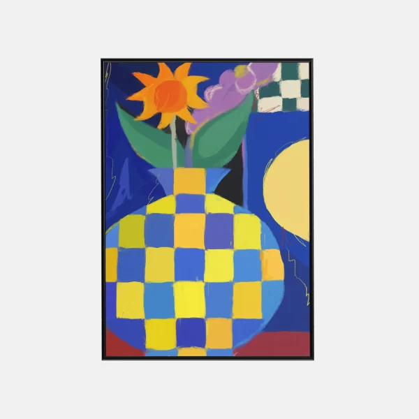 Vase de Fleurs Coloré 2