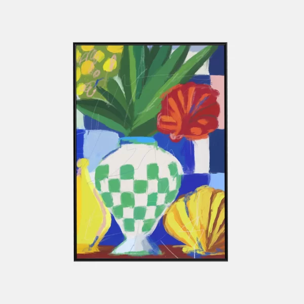 Vase de Fleurs Coloré 4