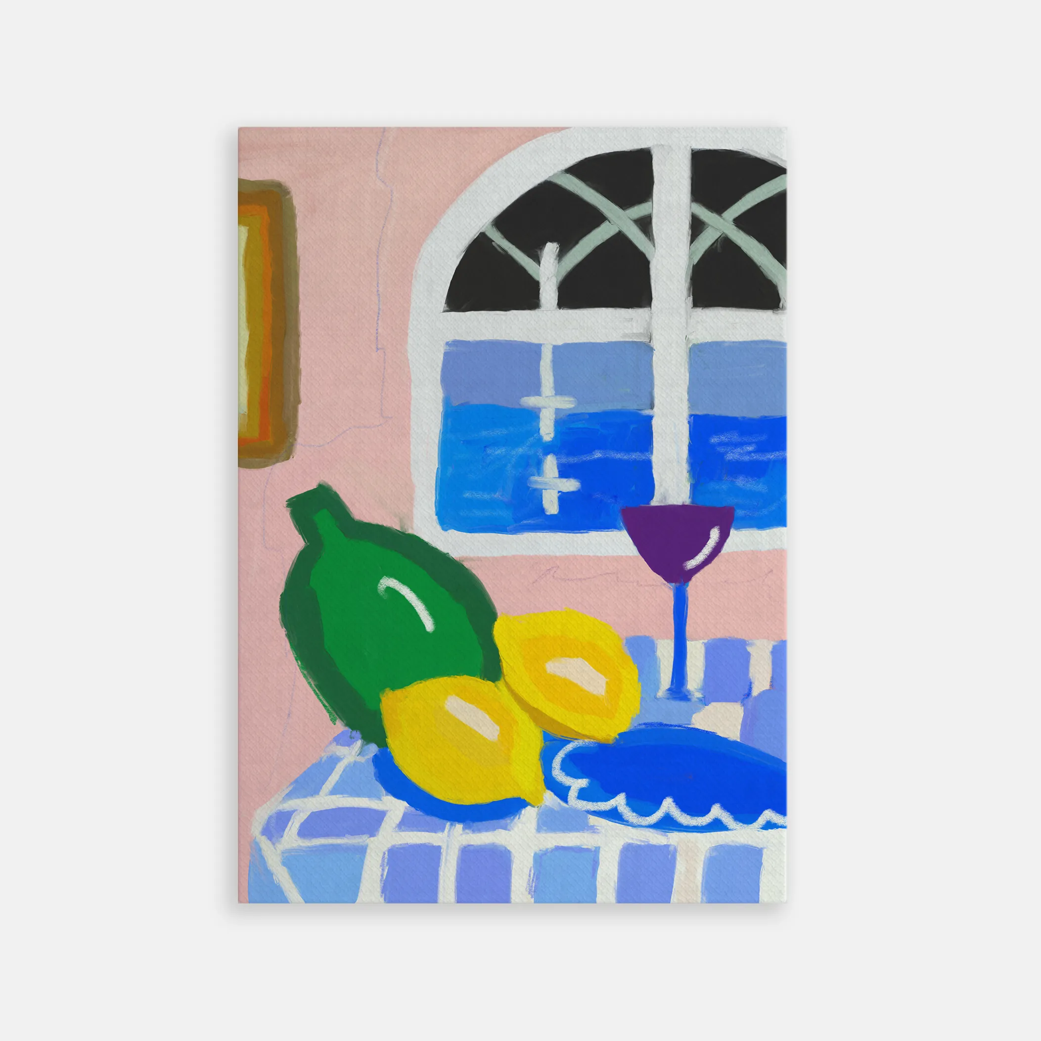 TAB00511-TOILE Vue par Fenêtre