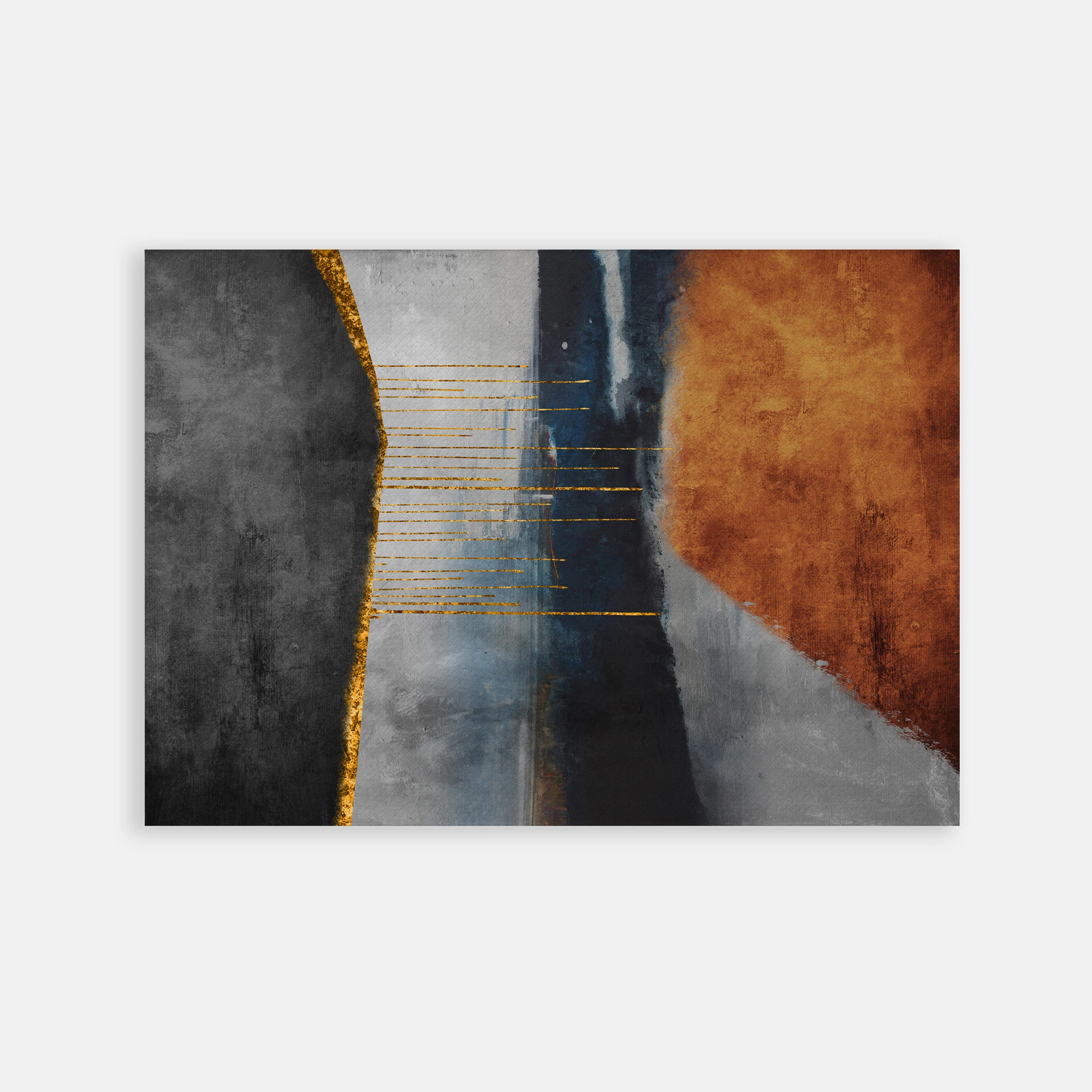 Ligne d'Or Abstraite