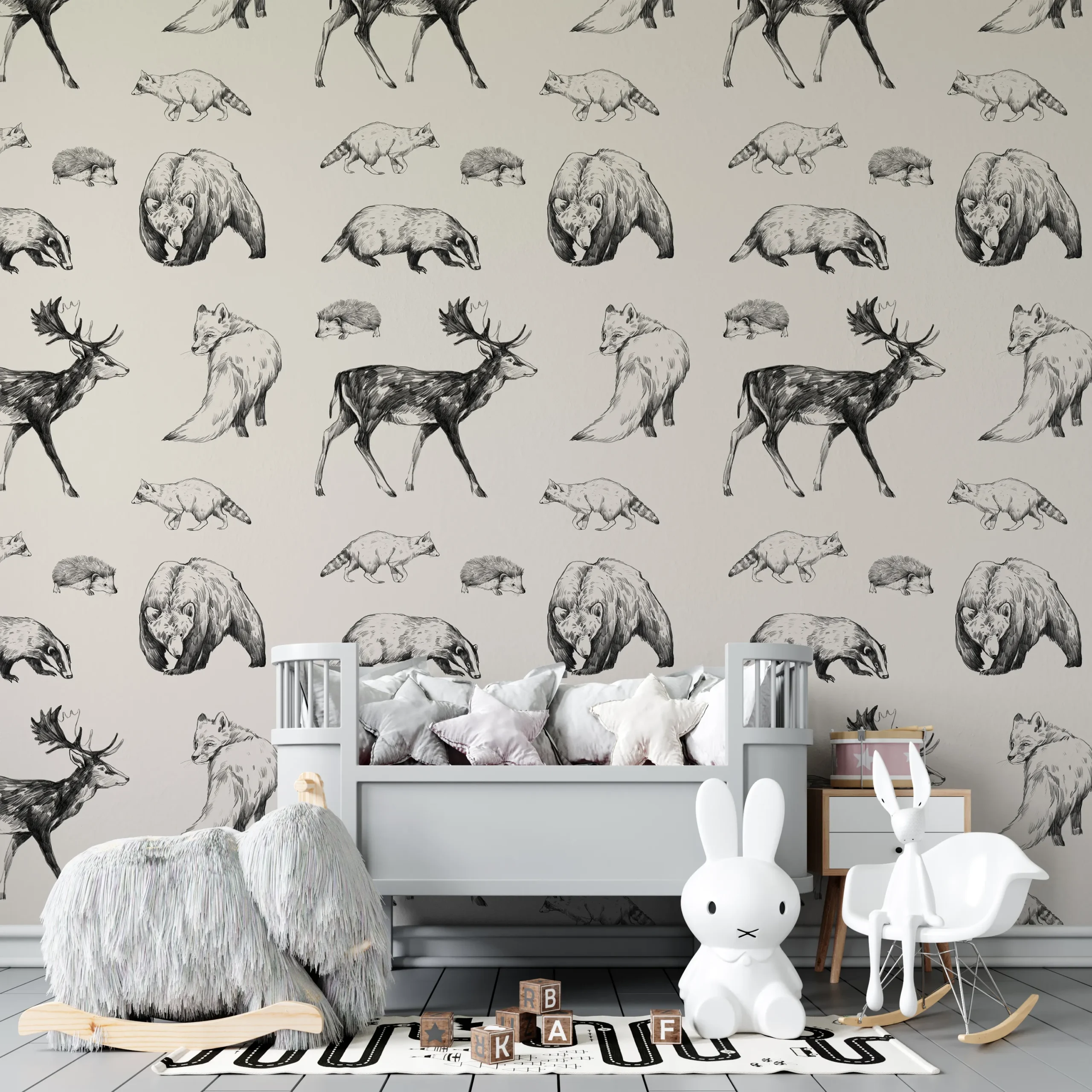 PP00020-WEB (1) Papier Peint Animaux