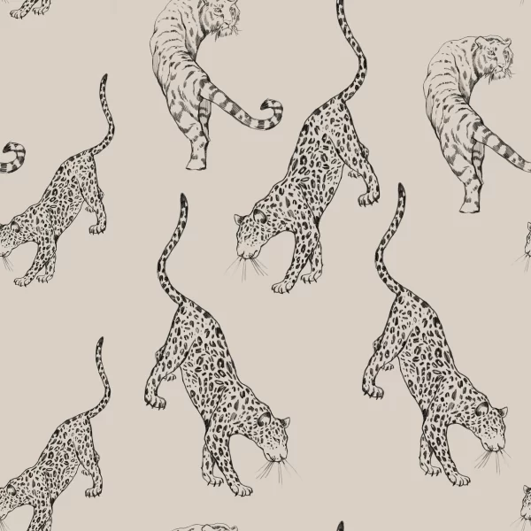Papier Peint Léopard