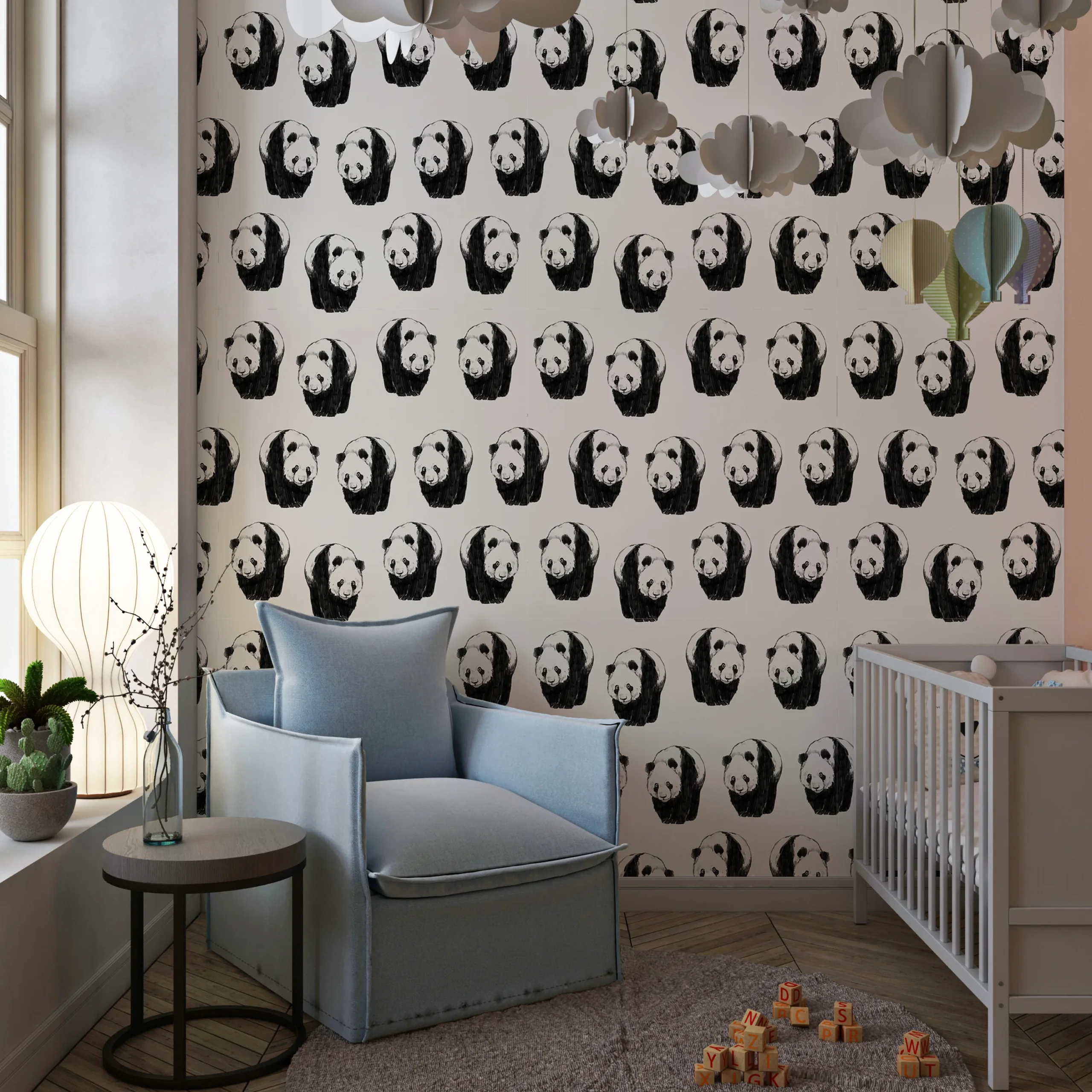 PP00025-WEB (1) Papier Peint Panda