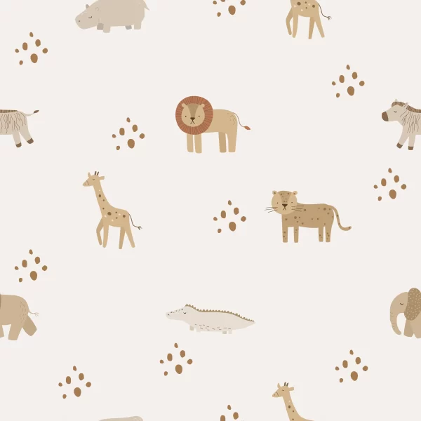 Papier Peint Motif Animaux