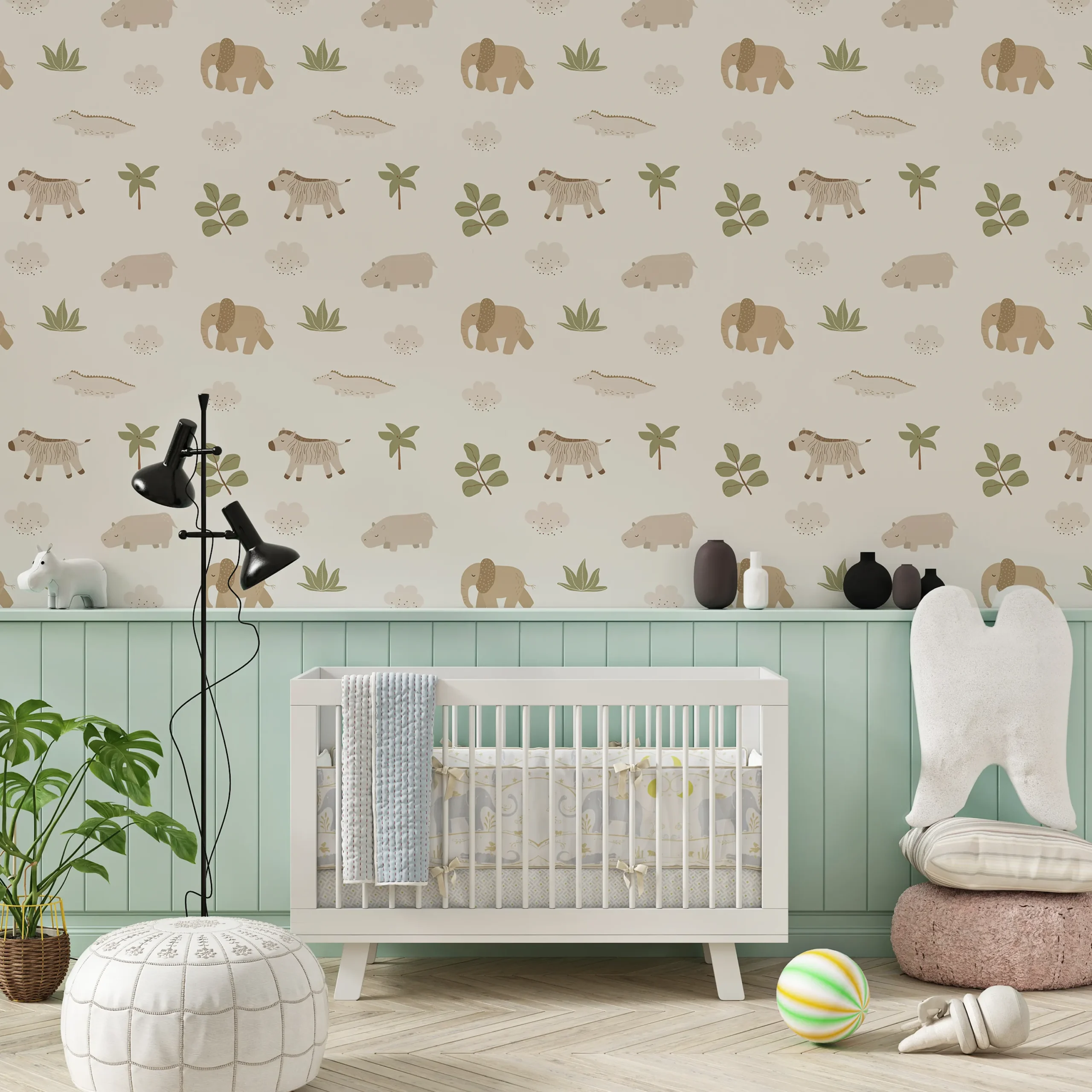 Papier Peint Motif Animaux 3