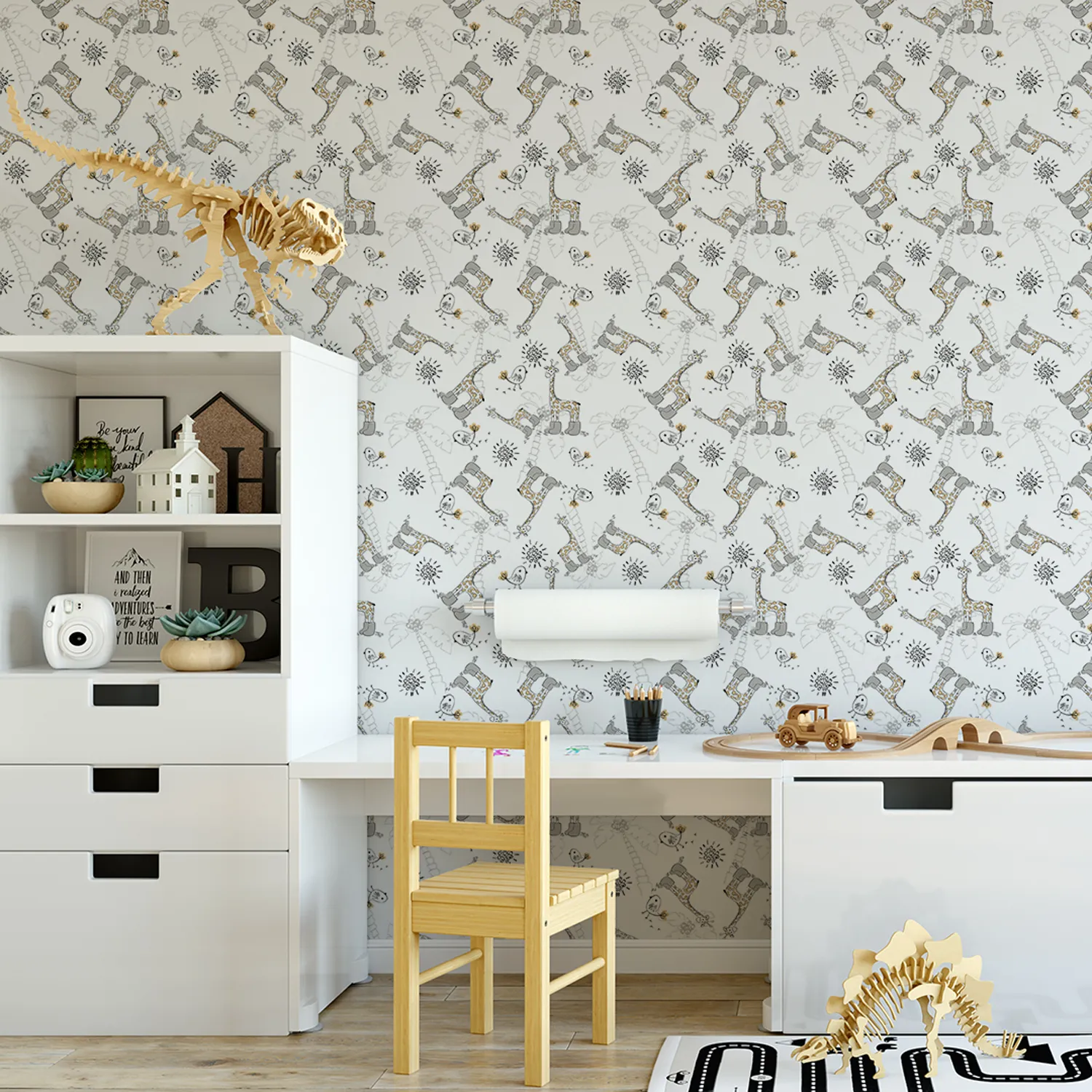 Papier Peint Motif Animaux 7