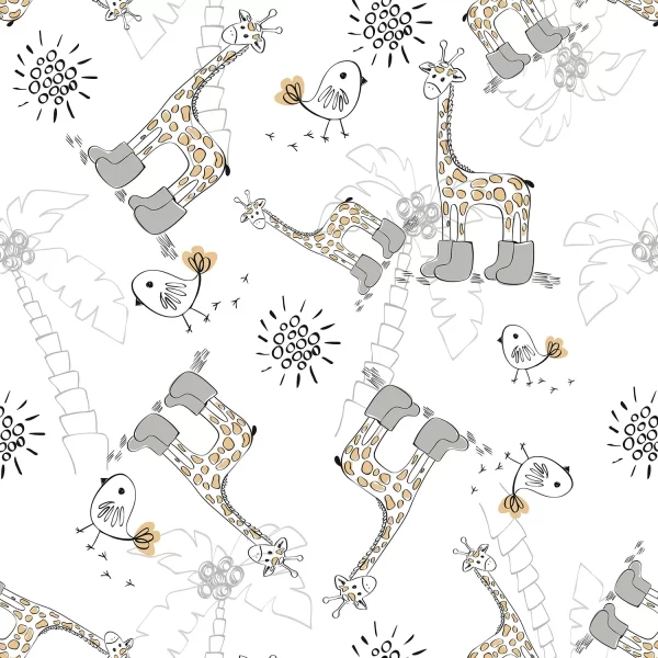 PP00108-WEB2 Papier Peint Motif Animaux 7