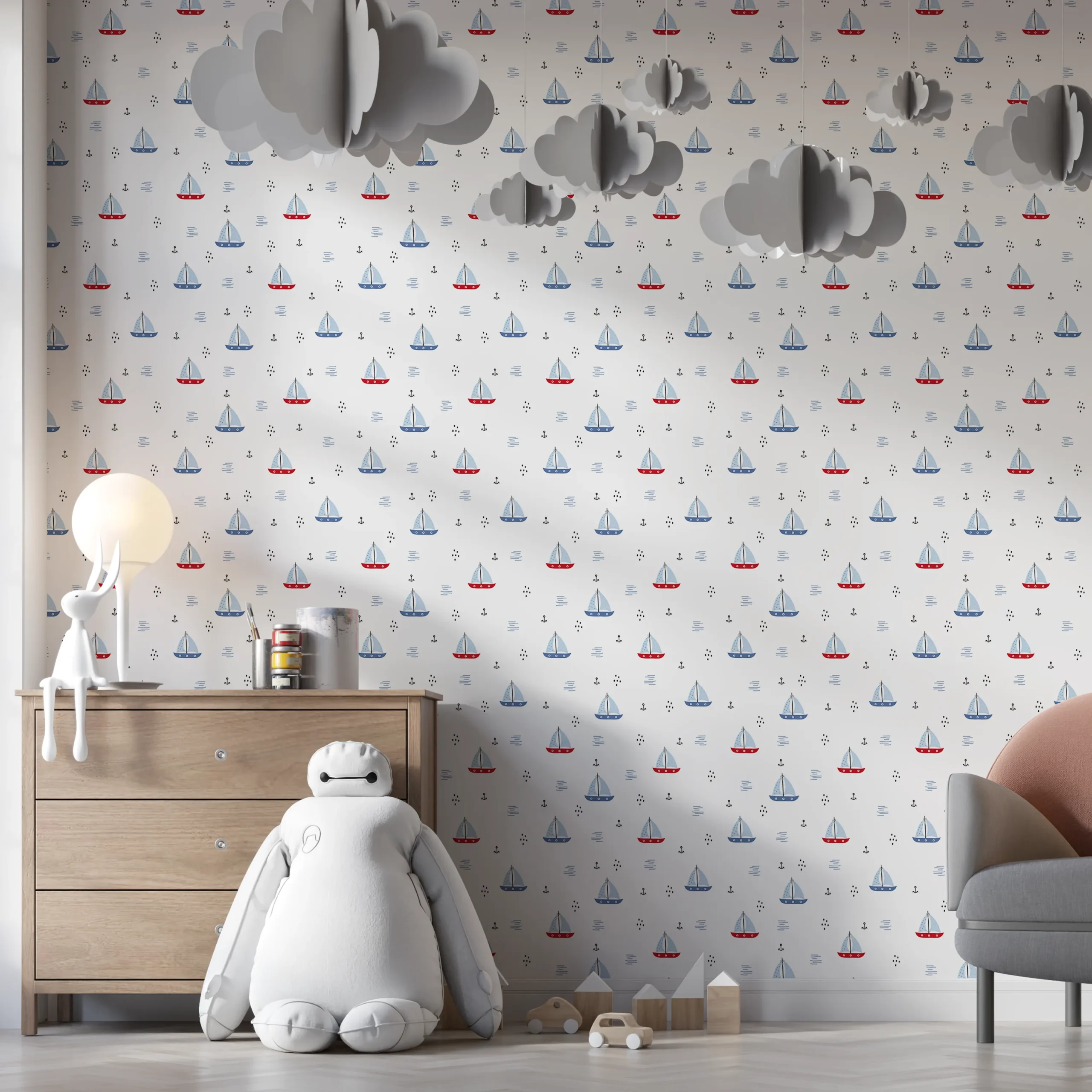 PP00138-WEB Papier Peint Cartoon 29