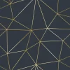 PP00144-WEB2 Papier Peint Motif Géométrique Doré 2