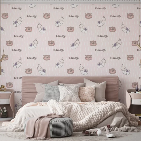 Papier Peint Motif Princess