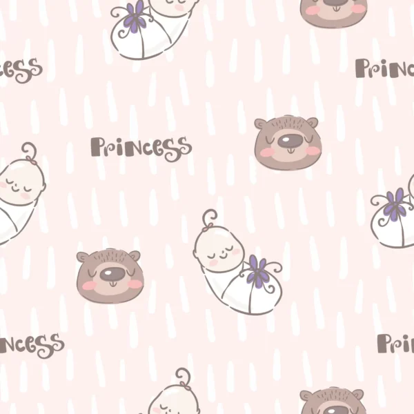 Papier Peint Motif Princess