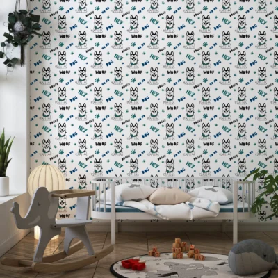 Papier Peint Motif Chien