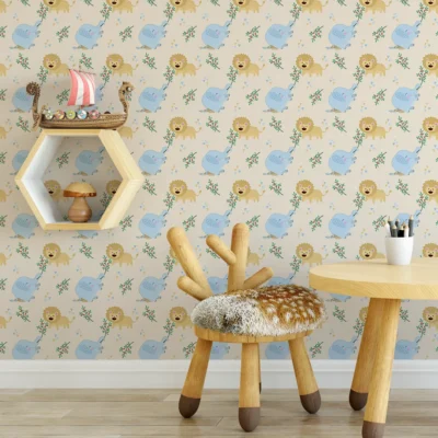 Papier Peint Motif Animaux 9