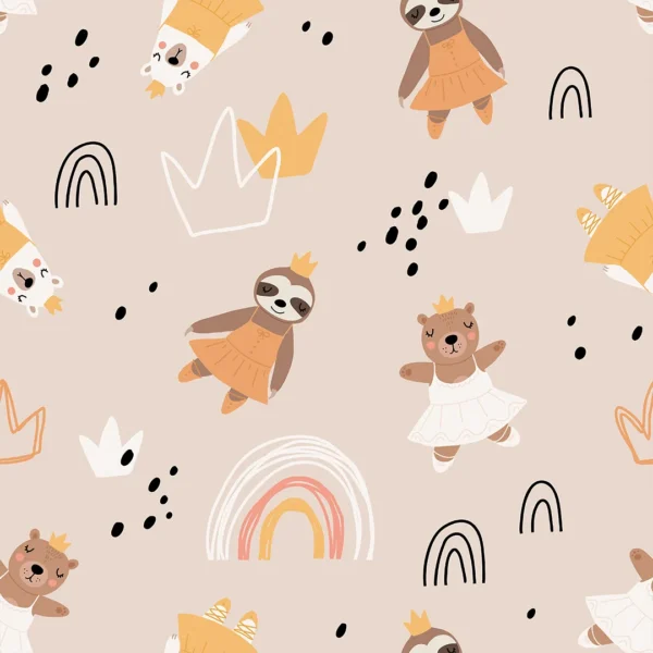 Papier Peint Motif Animaux 10