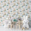 Papier Peint Motif Girafe
