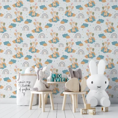 Papier Peint Motif Girafe