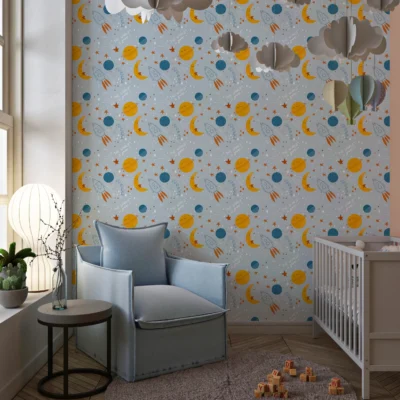 Papier Peint Motif Espace