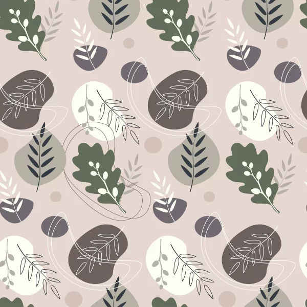 Papier Peint Motif Feuille Tropical 2