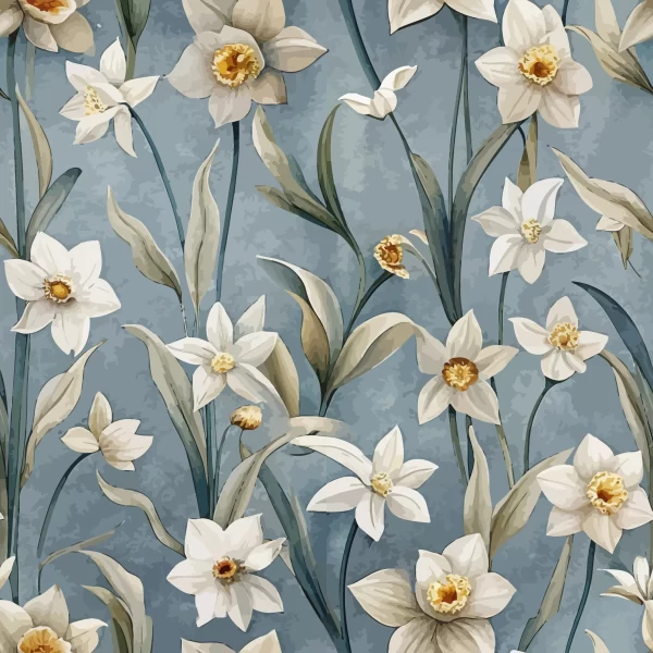 PP00221-WEBS Papier Peint Panoramique Fleurs