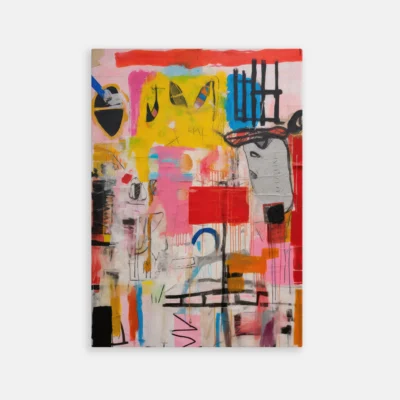 TAB00474-TOILE Graffiti Abstrait