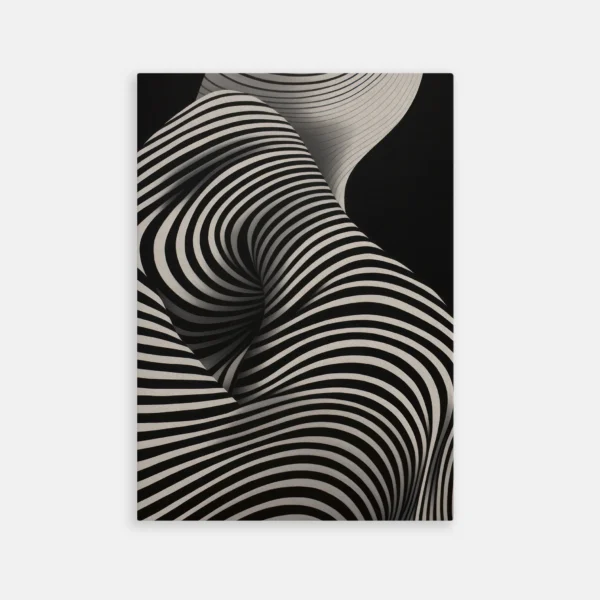 Abstrait Noir et Blanc