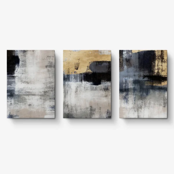 TAB00509-WEB 2 Vintage Abstrait Doré et Gris