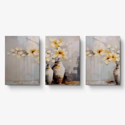 TAB00543-WEB TOILE Floral Triptych