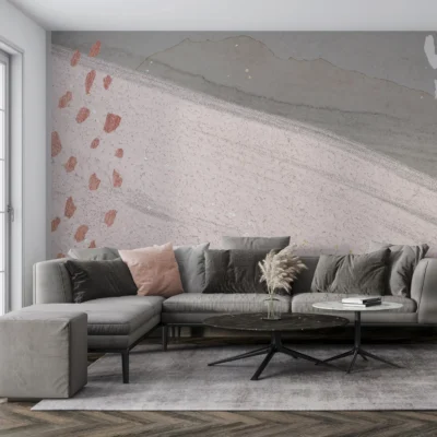 PP00228-WEB Papier Peint Abstrait Pastel