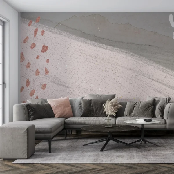 Papier Peint Abstrait Pastel