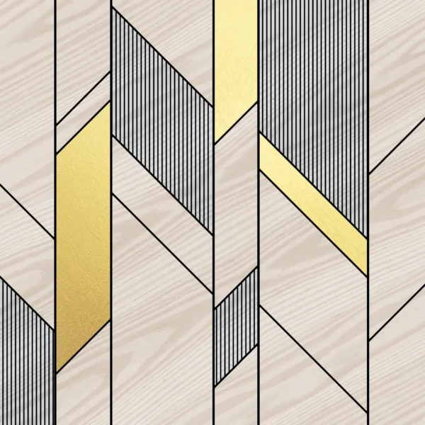 Papier Peint Lignes Géométriques Colorées